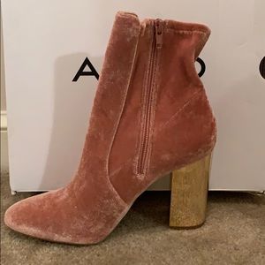Aldo suede ankle boots